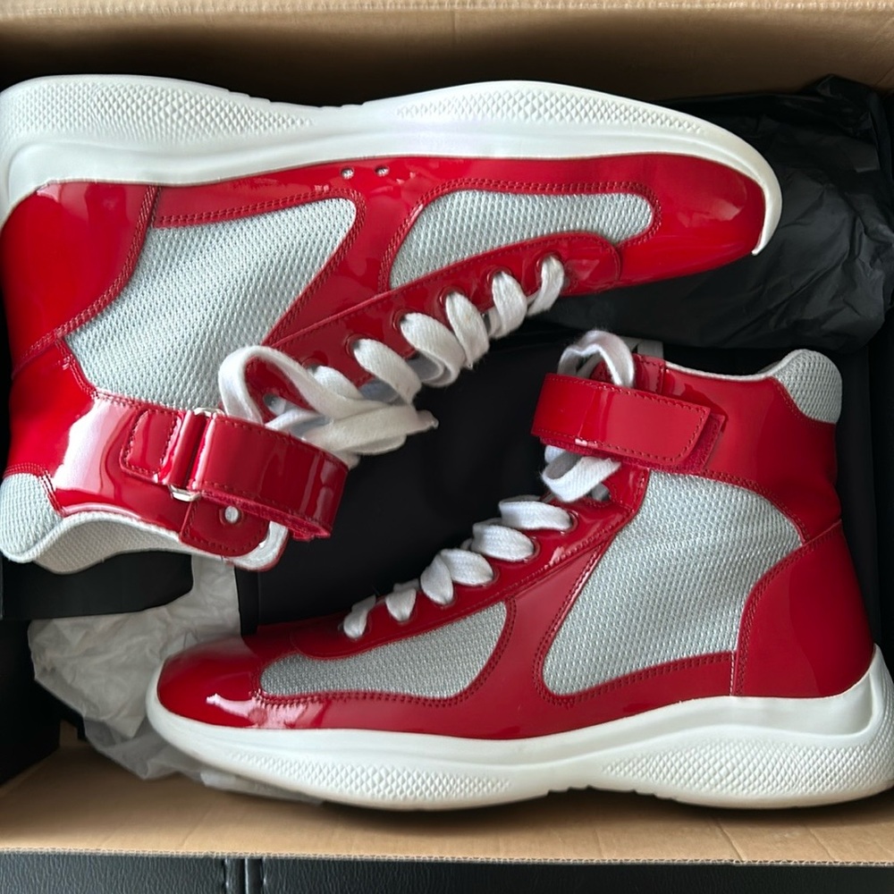 Prada World Cup Hi Sneakers